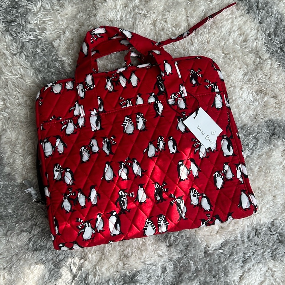 Vera Bradley travel, hanging toiletry bag.